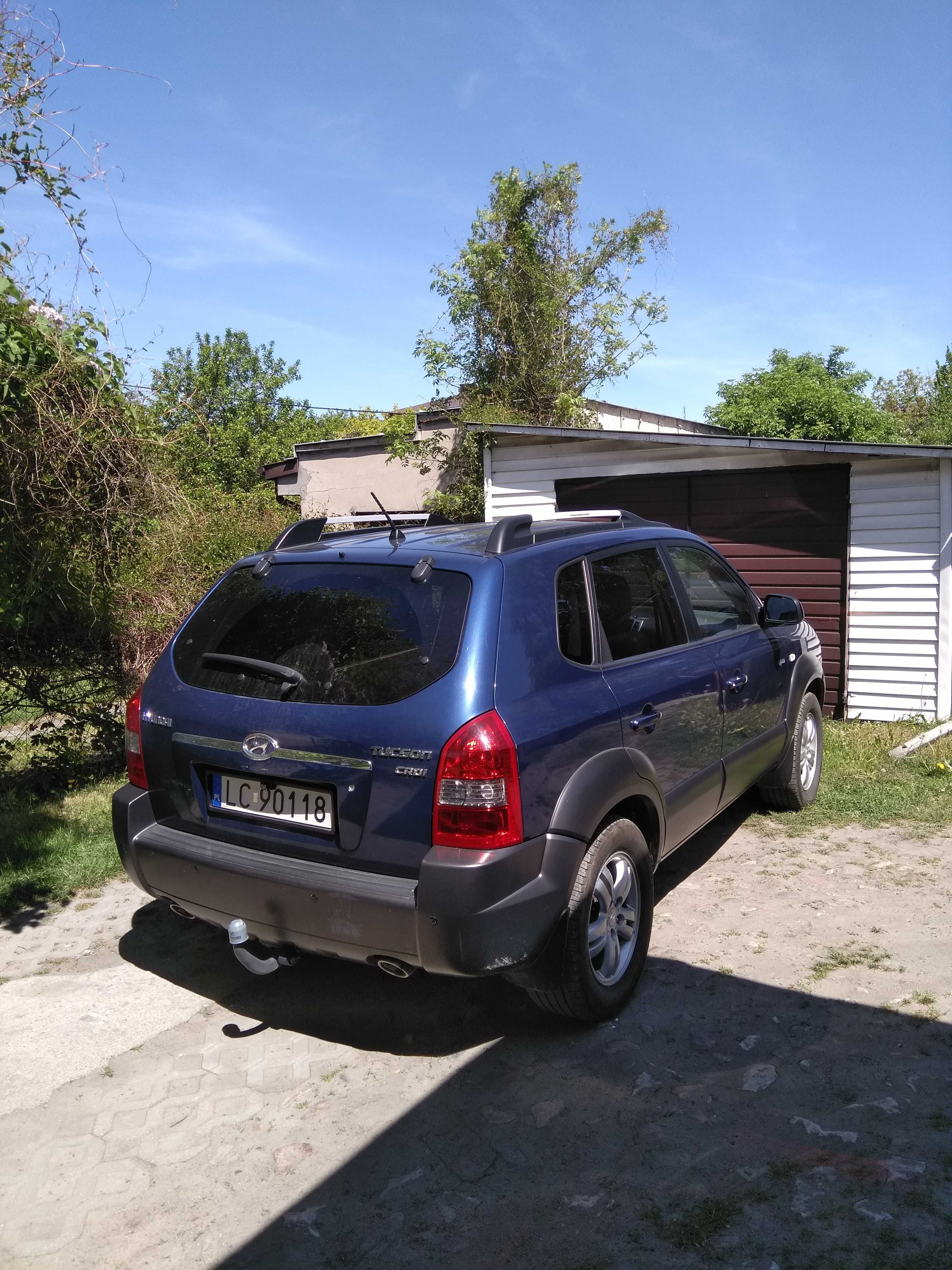 Hiundaj Tucson 4x4, crdi , dobre wyposarzenie