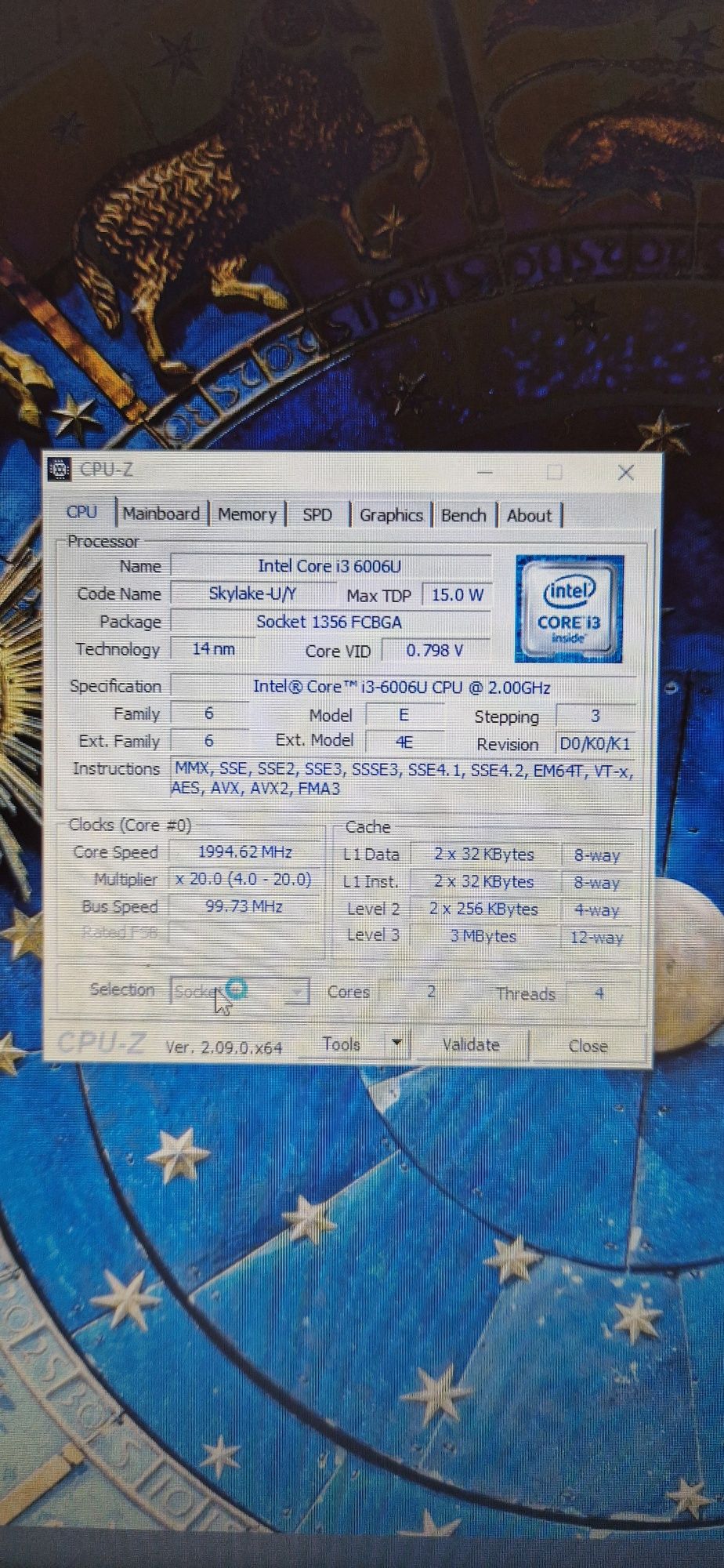 Laptop lenovo i3