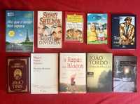 Livros de lingua portuguesa variados