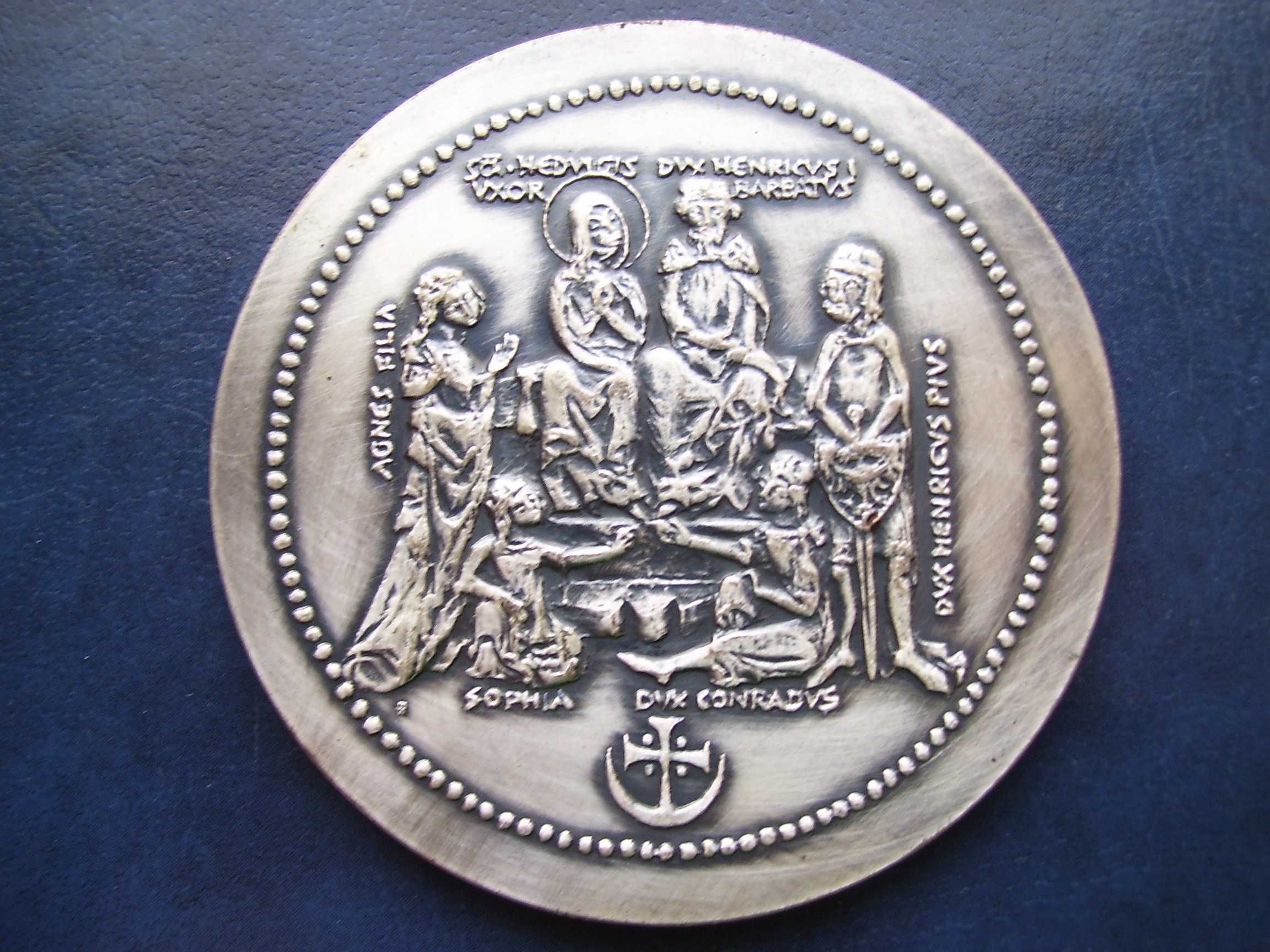 Stare monety Medal Henryk Brodaty Seria Królewska PTAiN