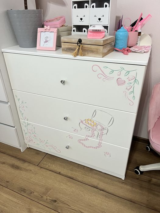 Meble meblik księżniczka komoda regał skrzynia