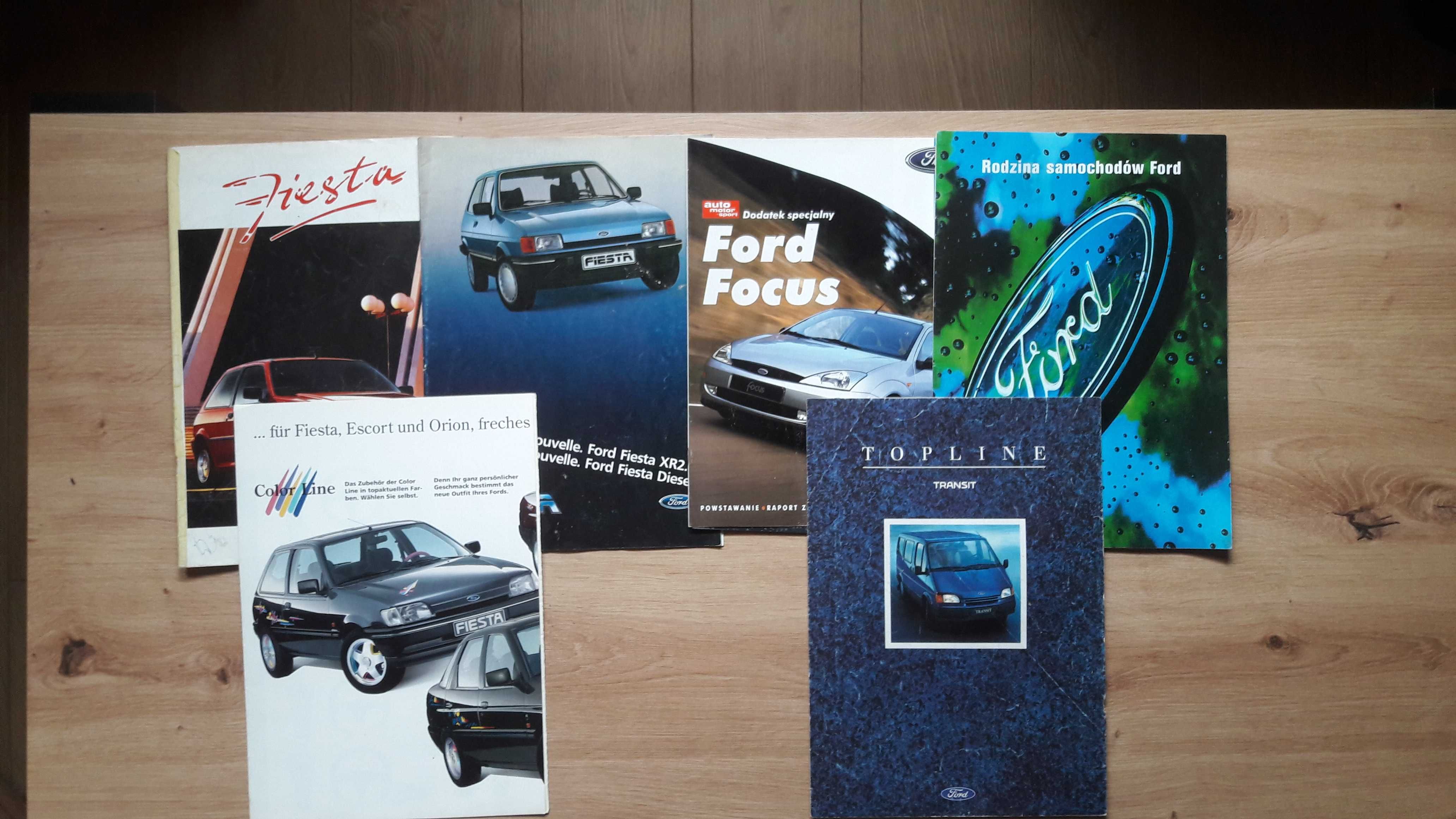 prospekt Ford Scorpio z 1990 roku 26 stron i inne modele