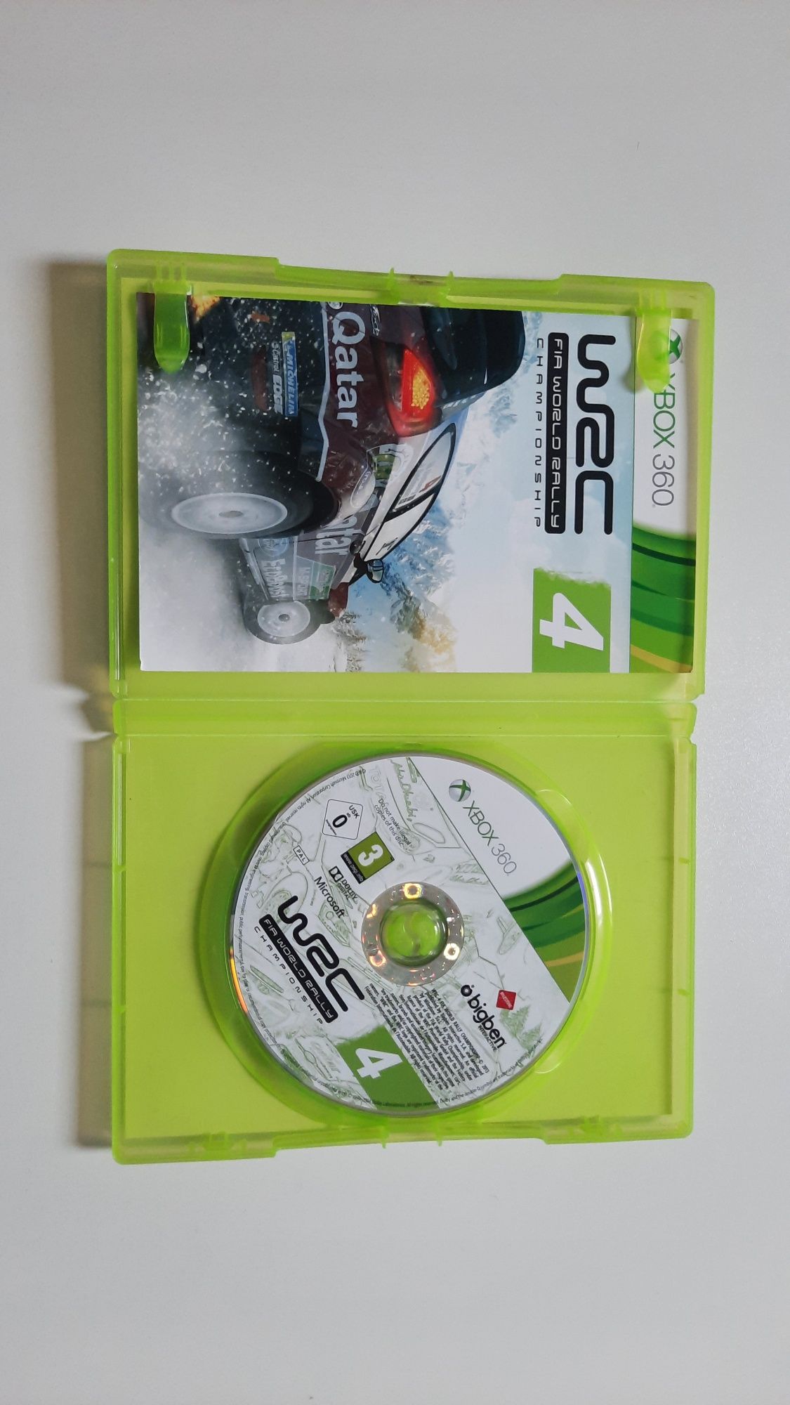 WRC 4 bdb stan gra xbox 360