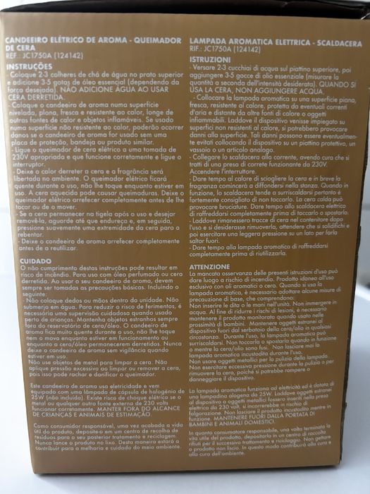 Difusor de óleos essenciais Natura