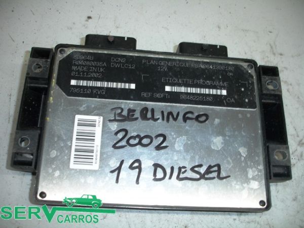Centralina motor / ECU CITROËN Berlingo (MF)
