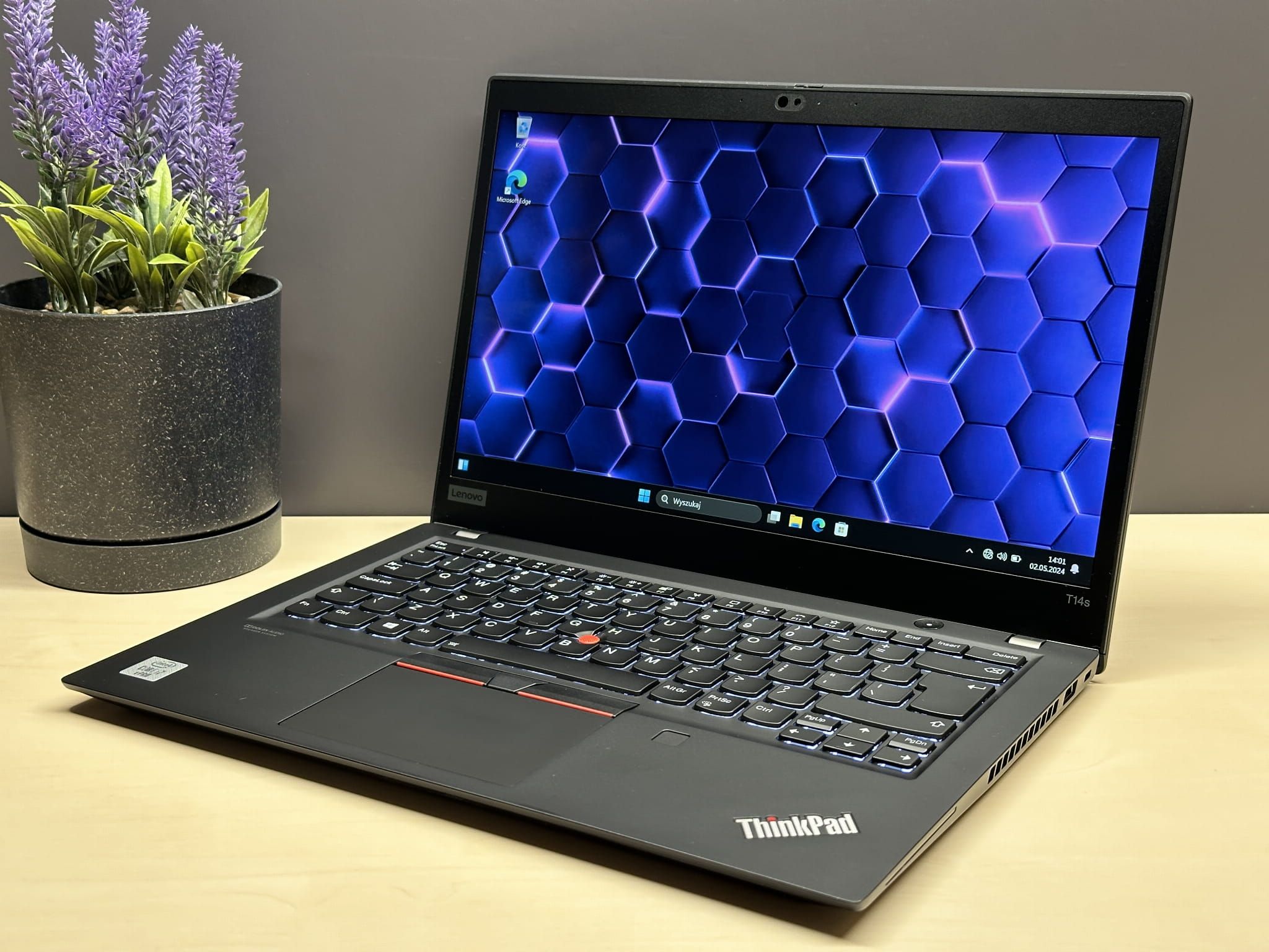 Laptop Lenovo ThinkPad T14s Gen 1 | i7-10610U / 32GB RAM / FHD / DOTYK