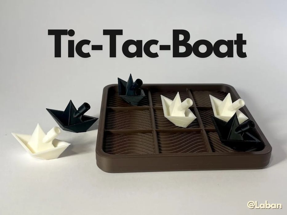 Tic Tac Boat - Jogo Batalha Naval Origami