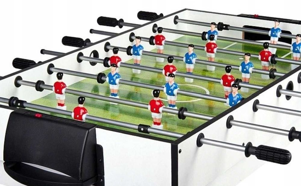 Stół 4w1 Piłkarżyki Pink Pong Bilard dla Dzieci