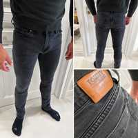 Czarno szare jeansowe spodnie jeans Slim Tommy Jeans 34/34