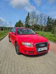 Czerwone Audi A4 B7
