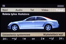 Mercedes W221 S-KLASA JAPAN polskie menu lektor mapa