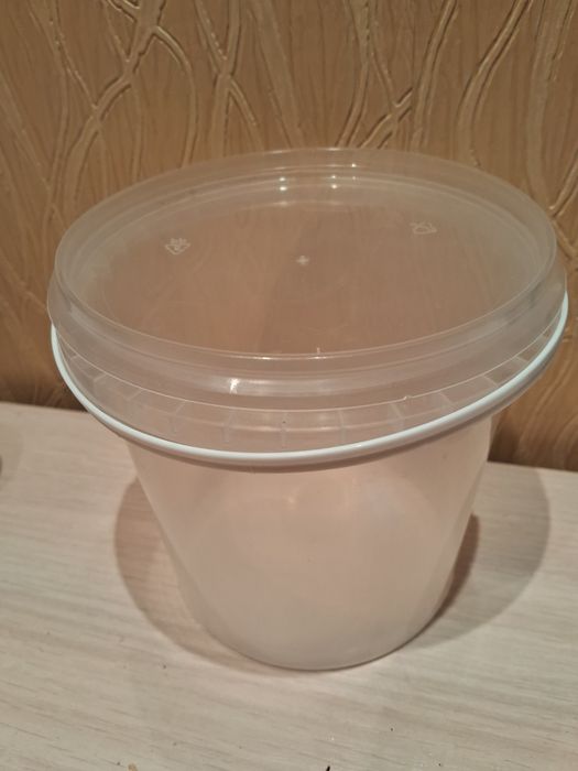 Ведро пластиковое 1 литр