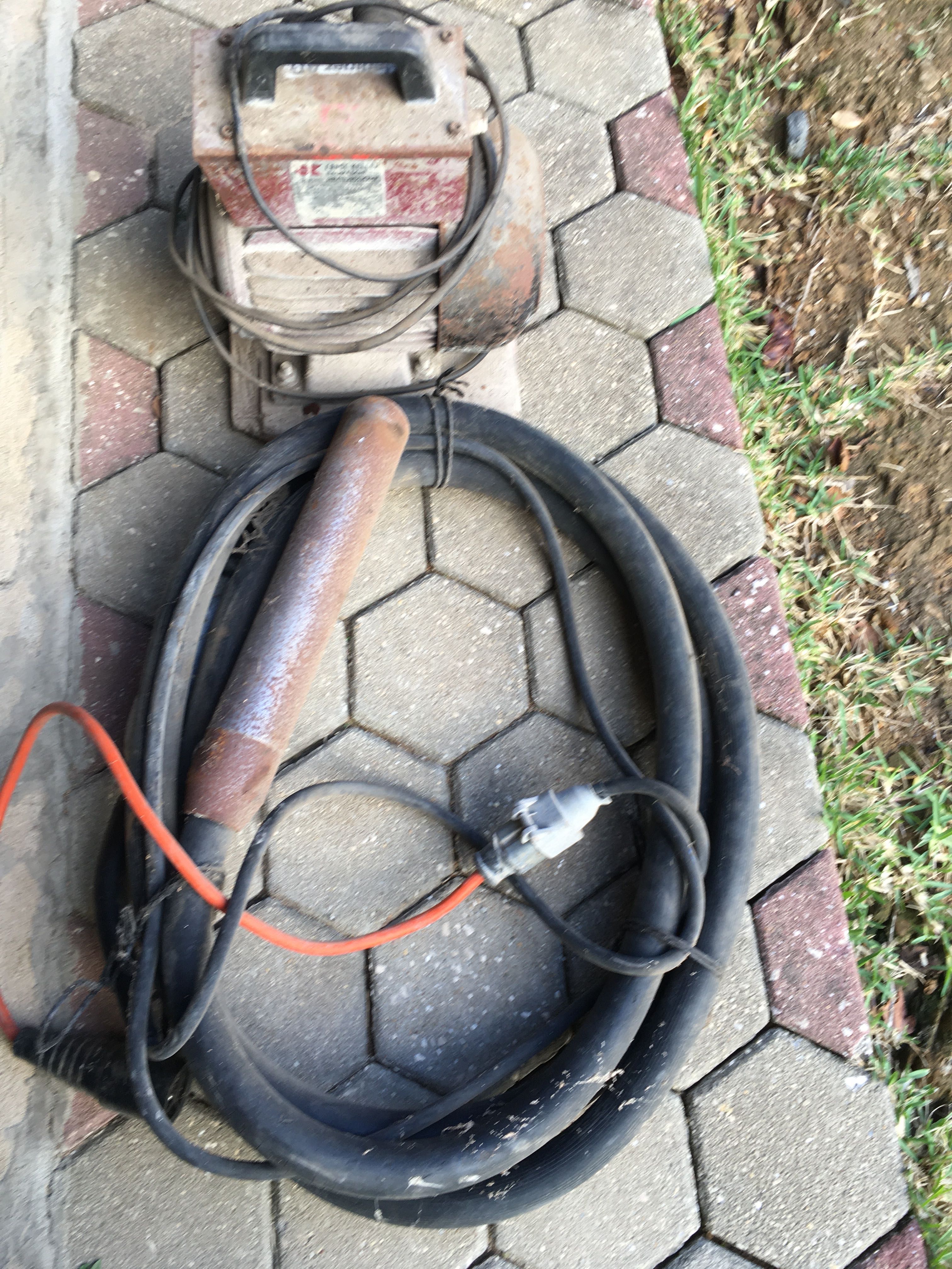 Vibrador de Beton de 60 mm monofásico