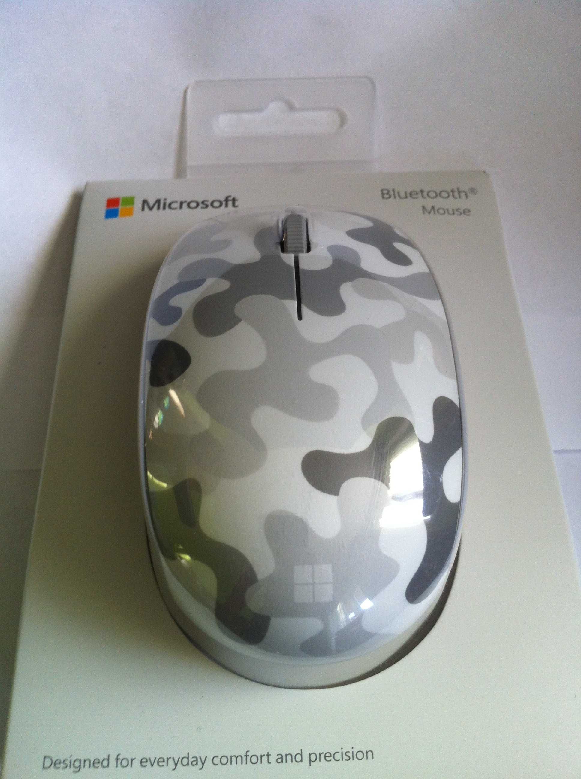 Myszka MICROSOFT Nowa Gwarancja Bluetooth Mouse Camo (arctic/biała)