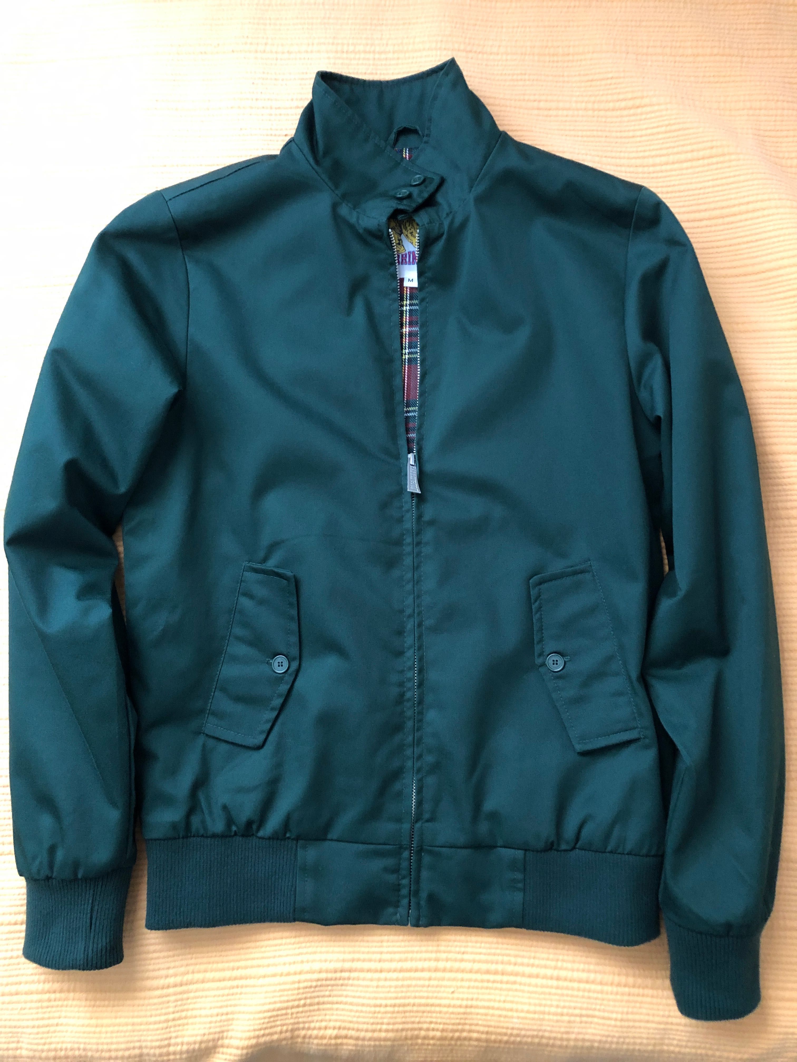 Casaco blusão harrington fr verde racing green M