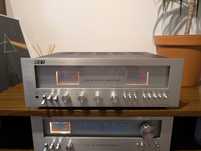 BST id340 wzmacniacz stereo, wskaźniki wychyłowe, vintage 1979