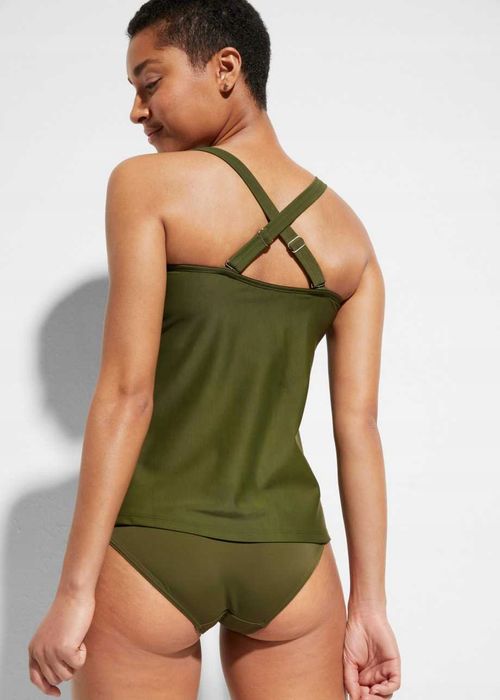 B.P.C top tankini ciemne khaki ^42