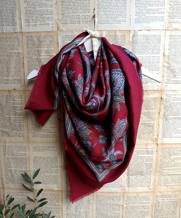Chusta 118x118 cm paisley etno boho