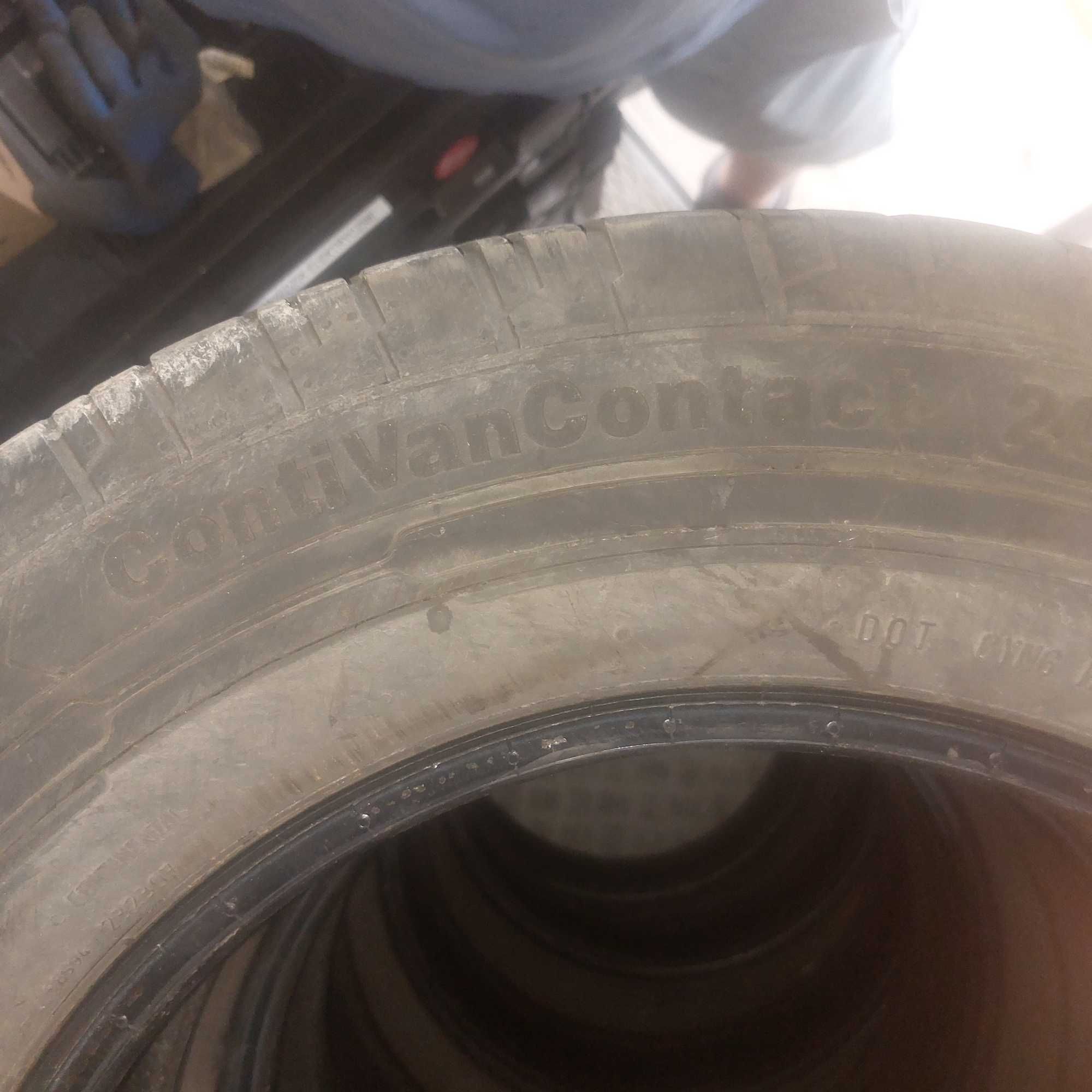 opony 16C  continental vancontact 195/75R16C 6szt letnie i 6szt zimowe