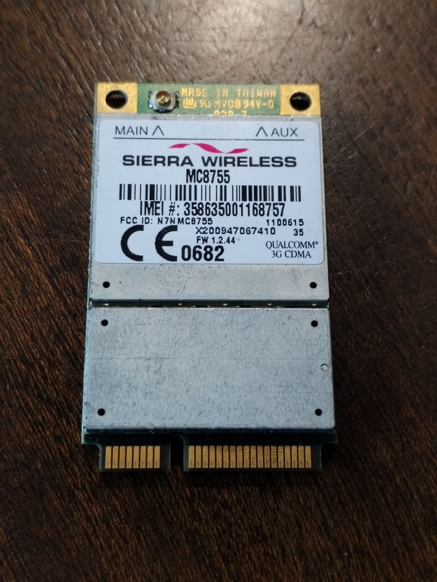 Sierra Wireless MC8755 Mini módulo PCI-E 3G para TODOS os laptops 3.6M