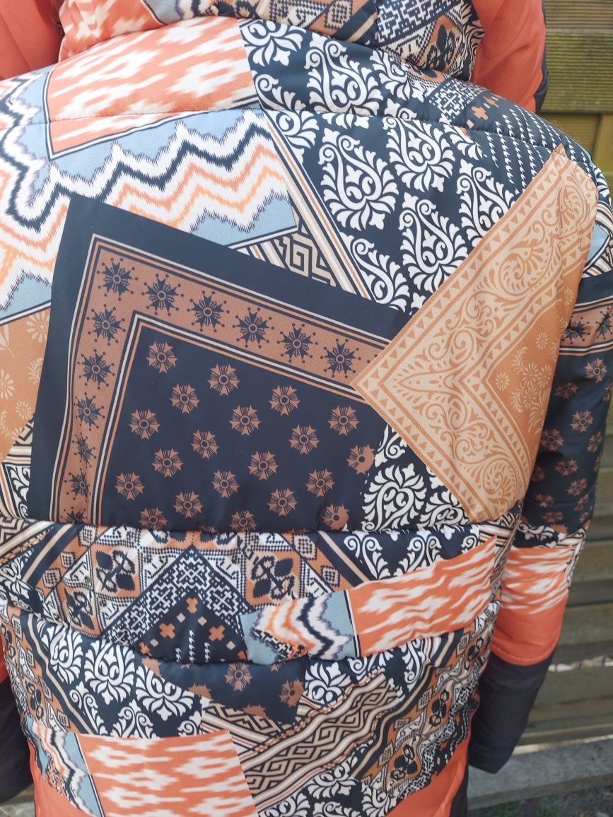 Kurtka z kapturem zimowa damska rozmiar XL/2XL