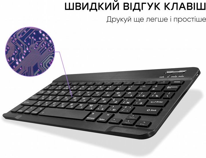 Клавиатура беспроводная AIRON Easy Tap Bluetooth