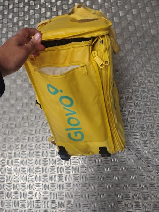 Bag da glovo, ótima para trabalhar com entrega