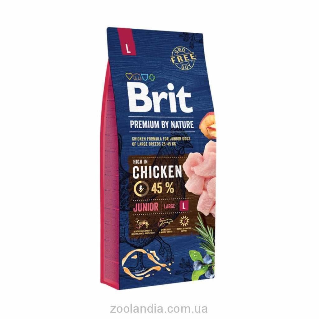 Brit Premium (Брит Премиум) Dog Junior L 15кг