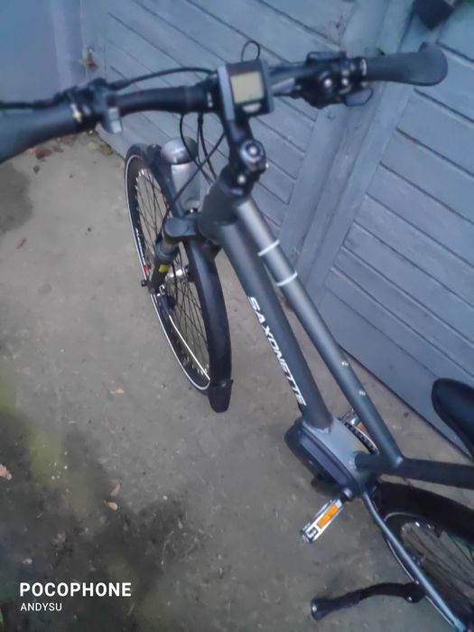 Rower elektryczny na Shimano steps .