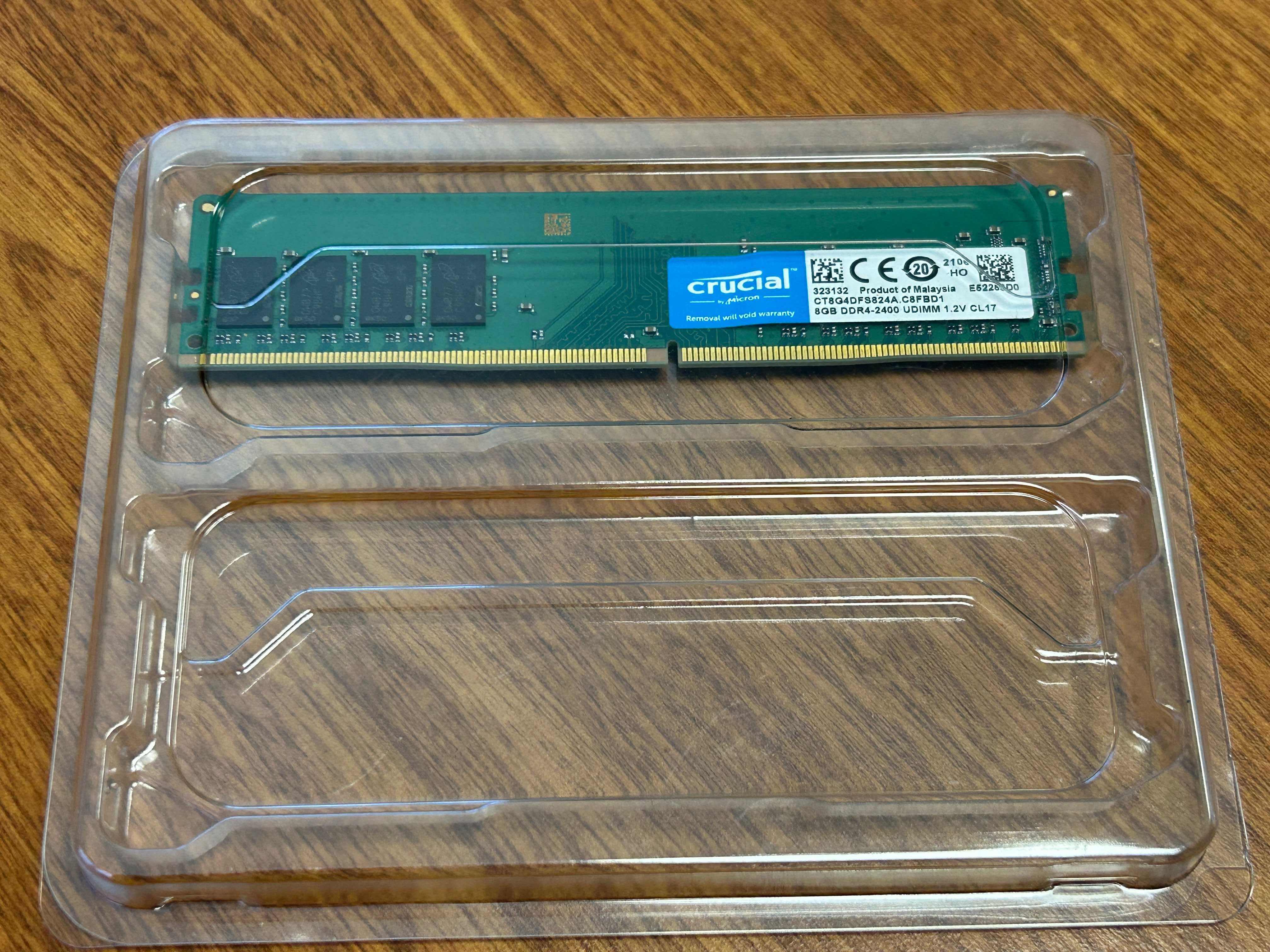 Memória Crucial Ram 8gb DDR4 - 2400 Mhz