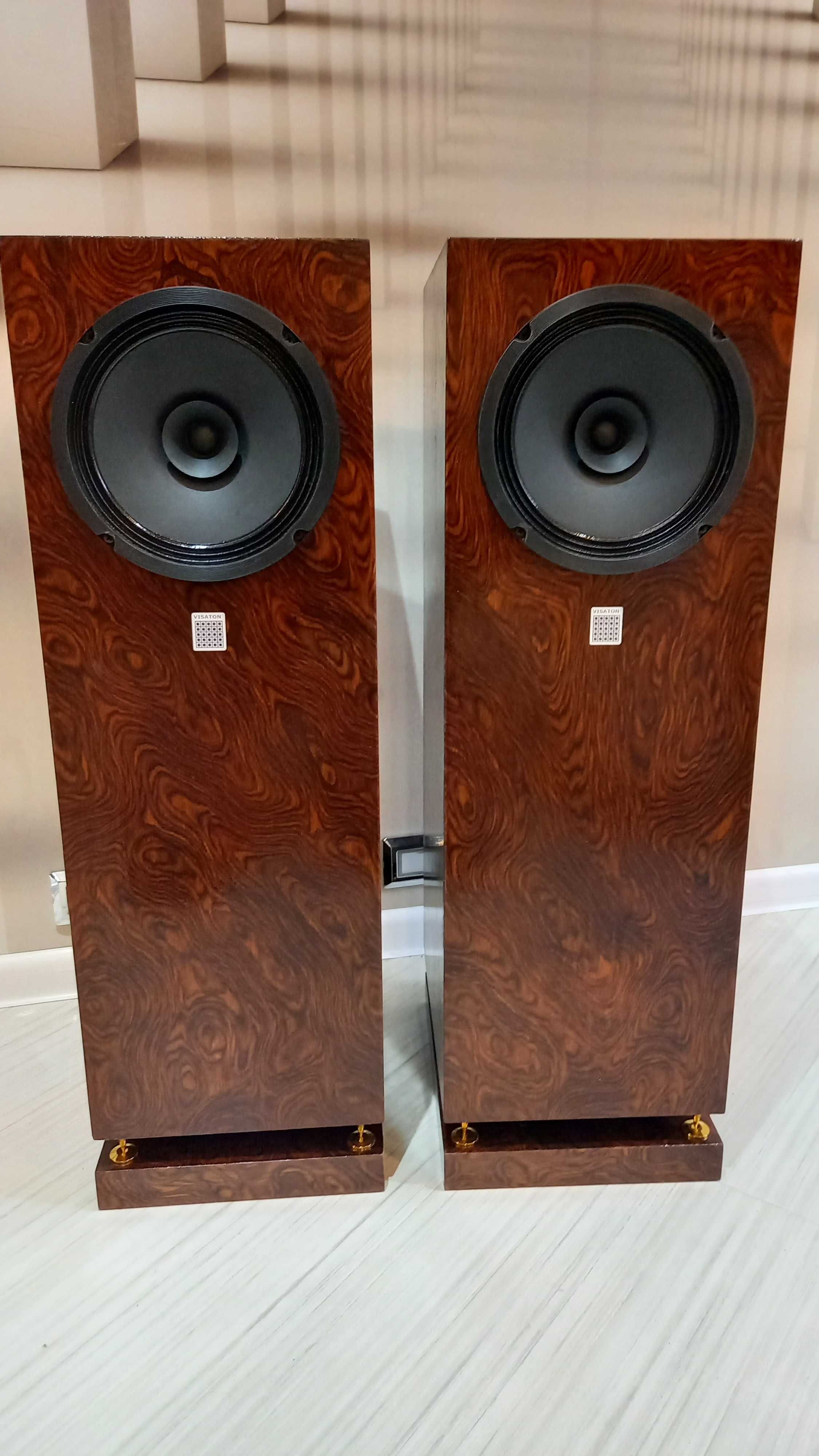 Zestaw Luxman R 600, D-351, PD-290 oraz Visaton szerokopasmowe