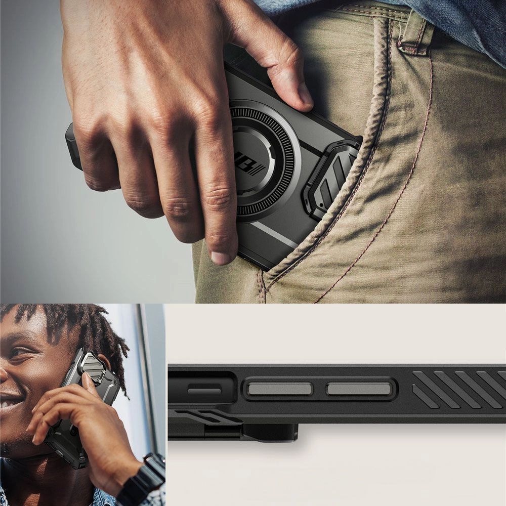 Etui Supcase UB XT Mag MagSafe na iPhone 16e - czarne