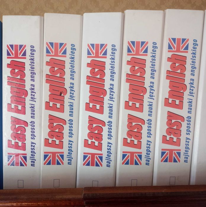 Easy English kurs języka angielskiego - 5 segregatorów