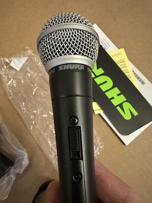 Mikrofon Shure nowy.