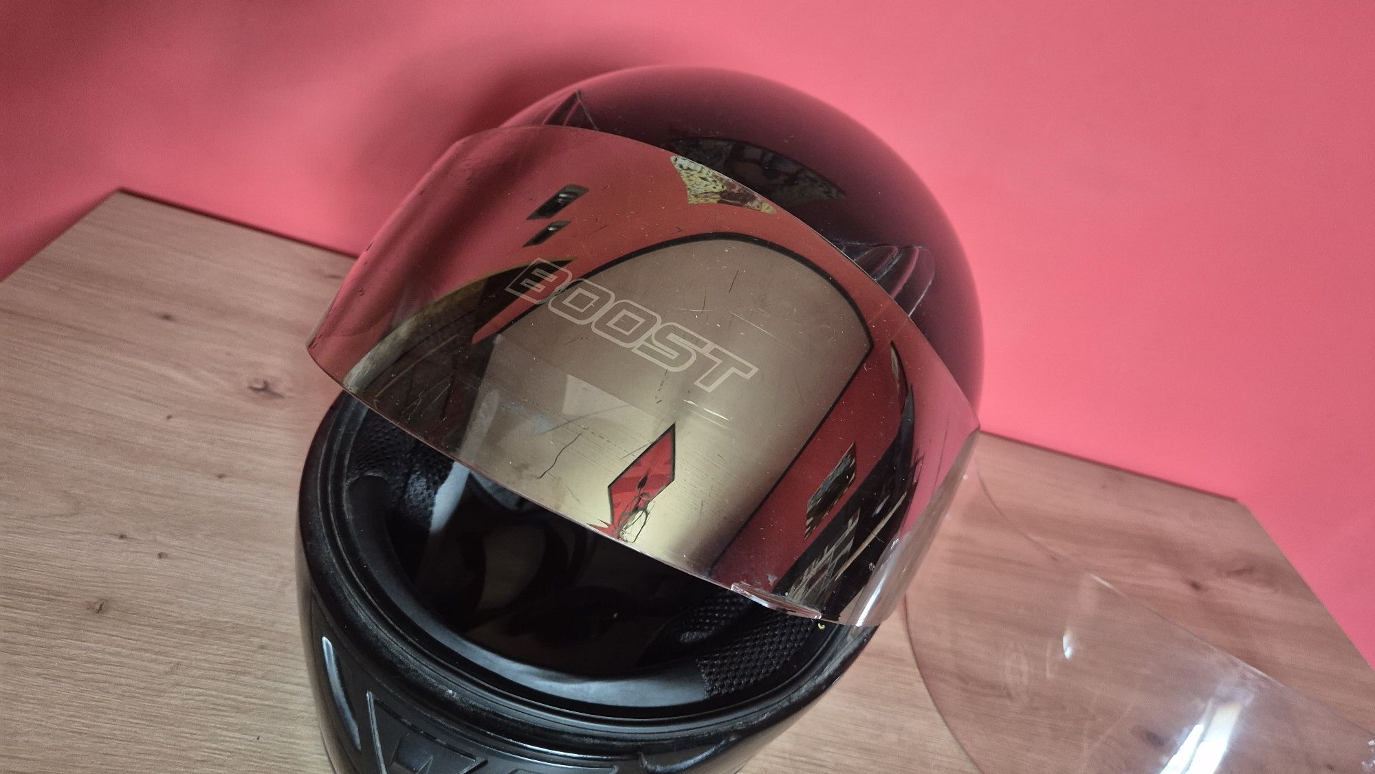 Kask motocyklowy boost xl