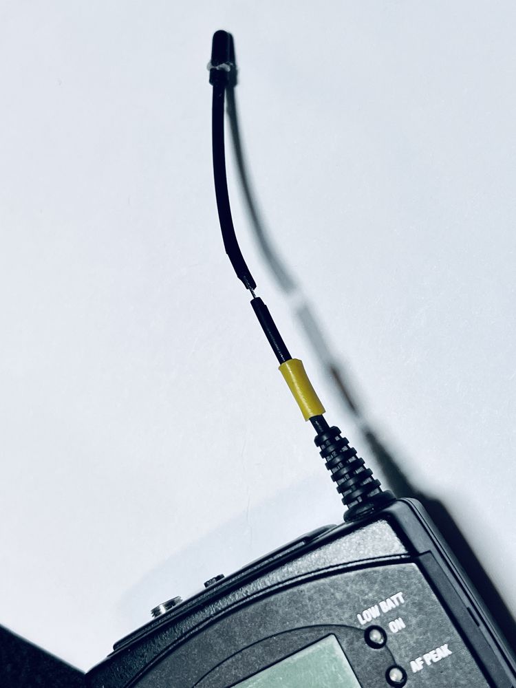 Wymiana anteny Sennheiser G3, G4, 100/300/500/2000/IEM