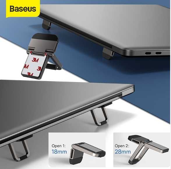 Нова підставка ноутбука охолодження ніжки Baseus Slim Laptop Kickstand