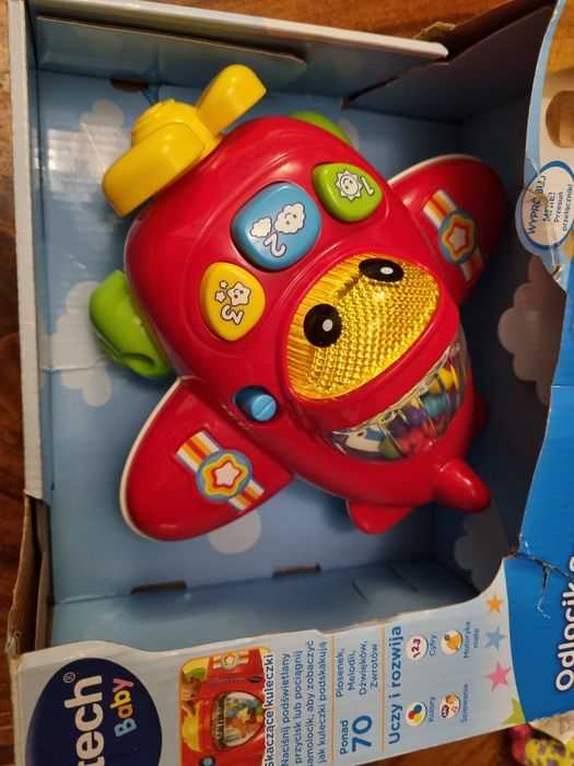 Nowa zabawka Vtech odlocik samolocik 6-36 miesięcy