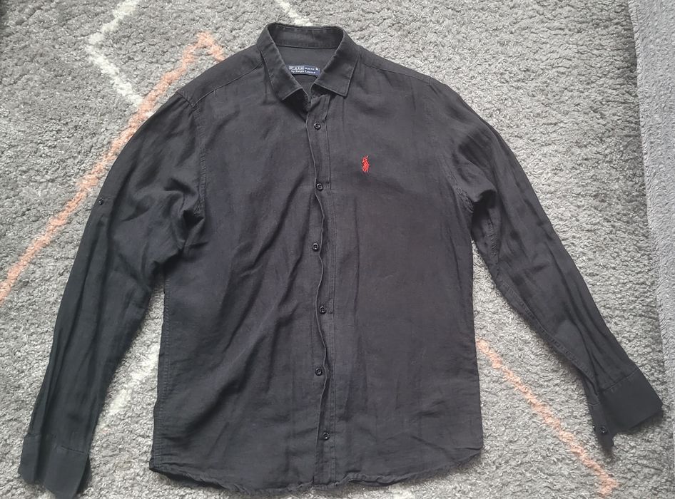 Koszula lniana Ralph Lauren