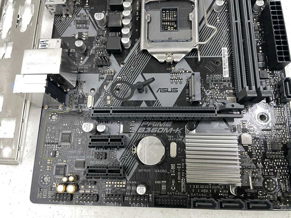 Материнская плата Asus Prime B360M-K (s1151, Intel B360) проц i3-9100