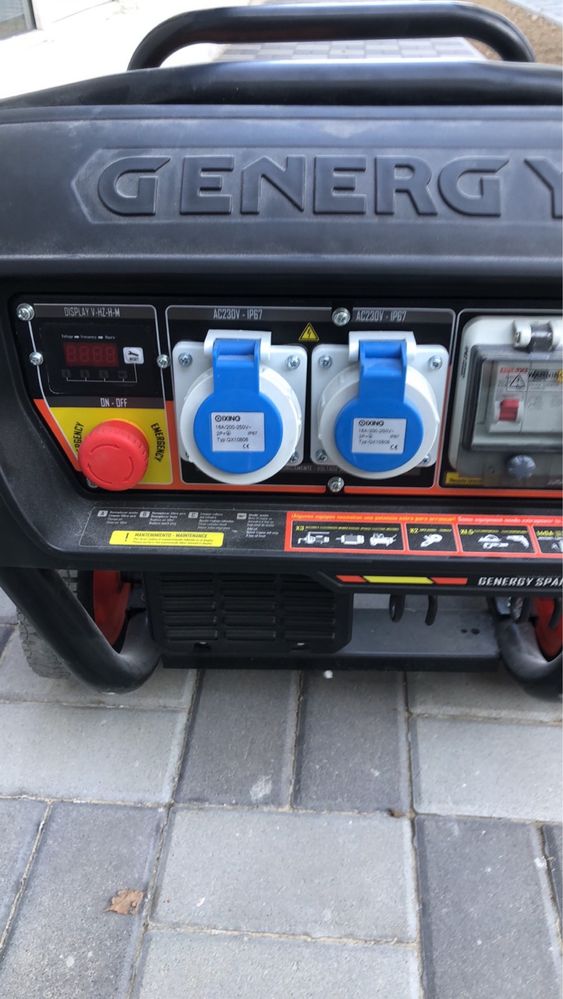 Генератор бензиновий Испания GENERGY PANTICOSA S 4 Квт