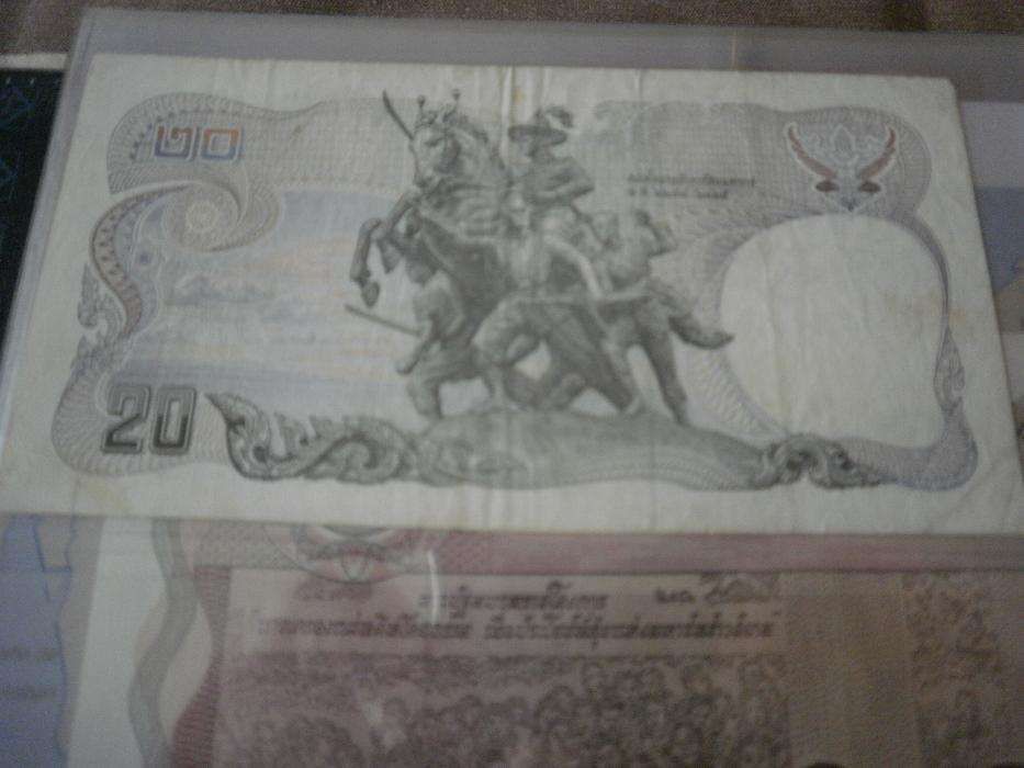 TAILÂNDIA, 2 NOTAS muito bem conservadas