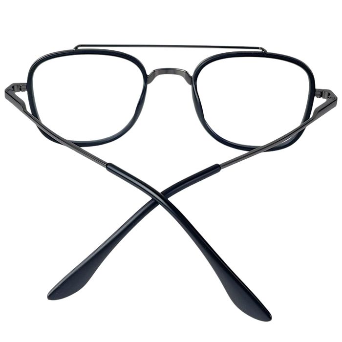 Okulary oprawki Aviator ETE 2w1 Korekcyjne Z Nakładką Polaryzacyjną UV