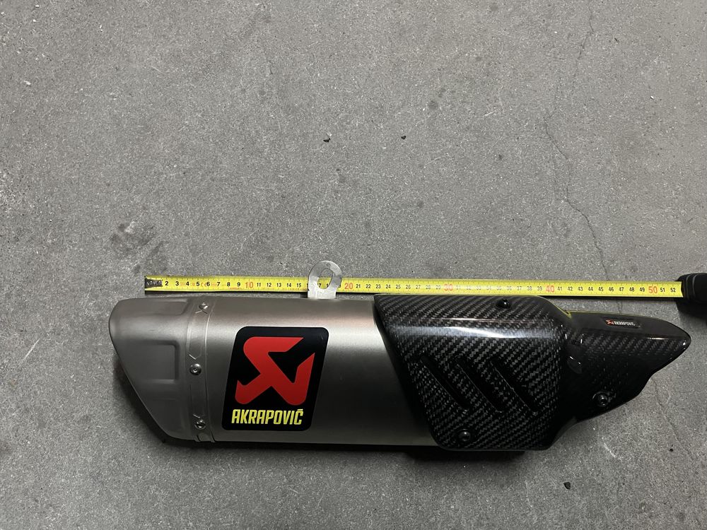 Akrapovic ponteira aprilia rsv4