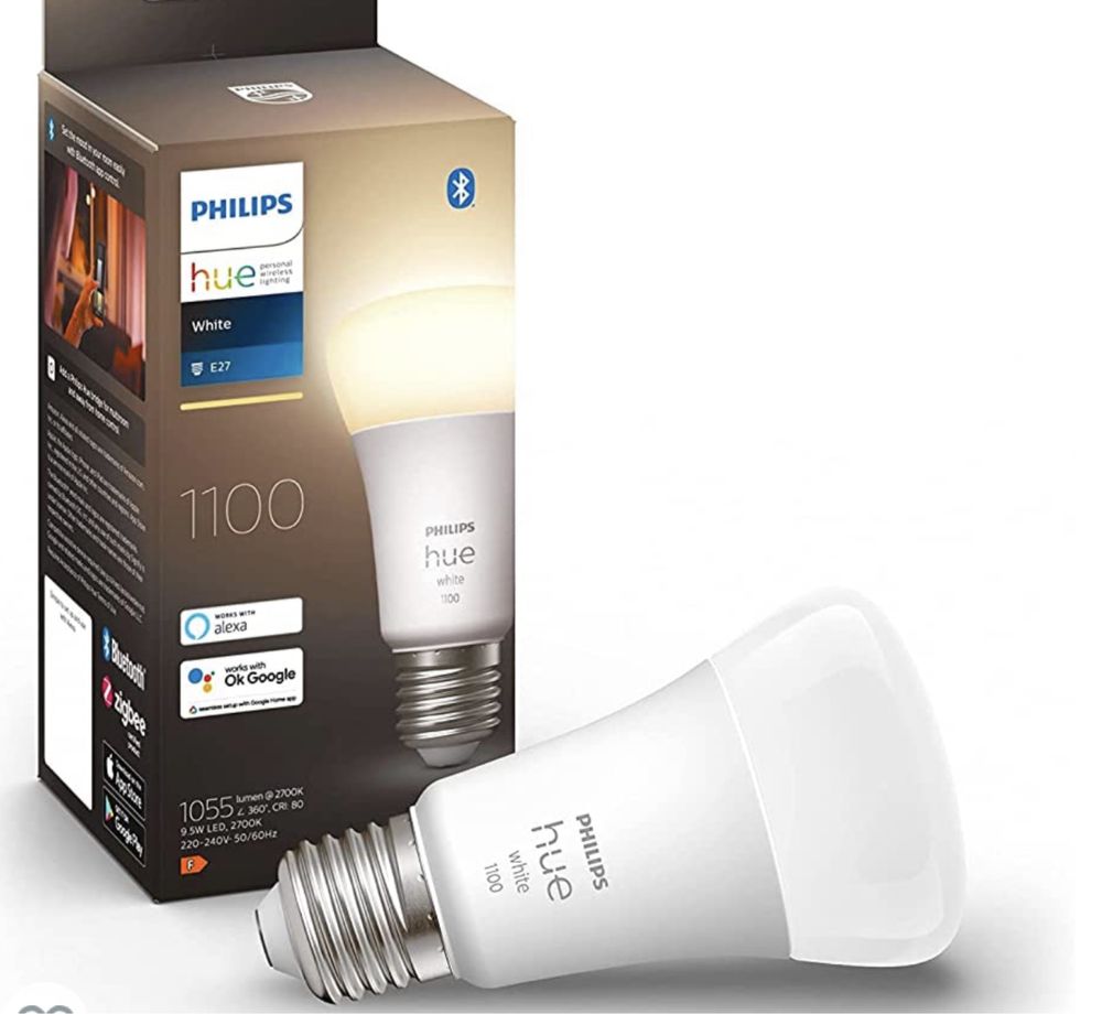 Philips Hue Lâmpada inteligente, A60 E27