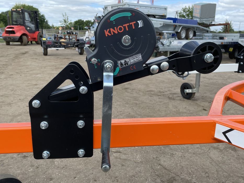 Przyczepa Lorries pod skuter wodny PP075 mocna pomarańczowa