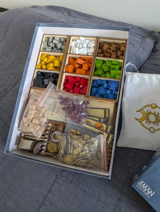 Terra Mystica + Dodatek Ogień i Lód (podstawka PL, dodatek EN)