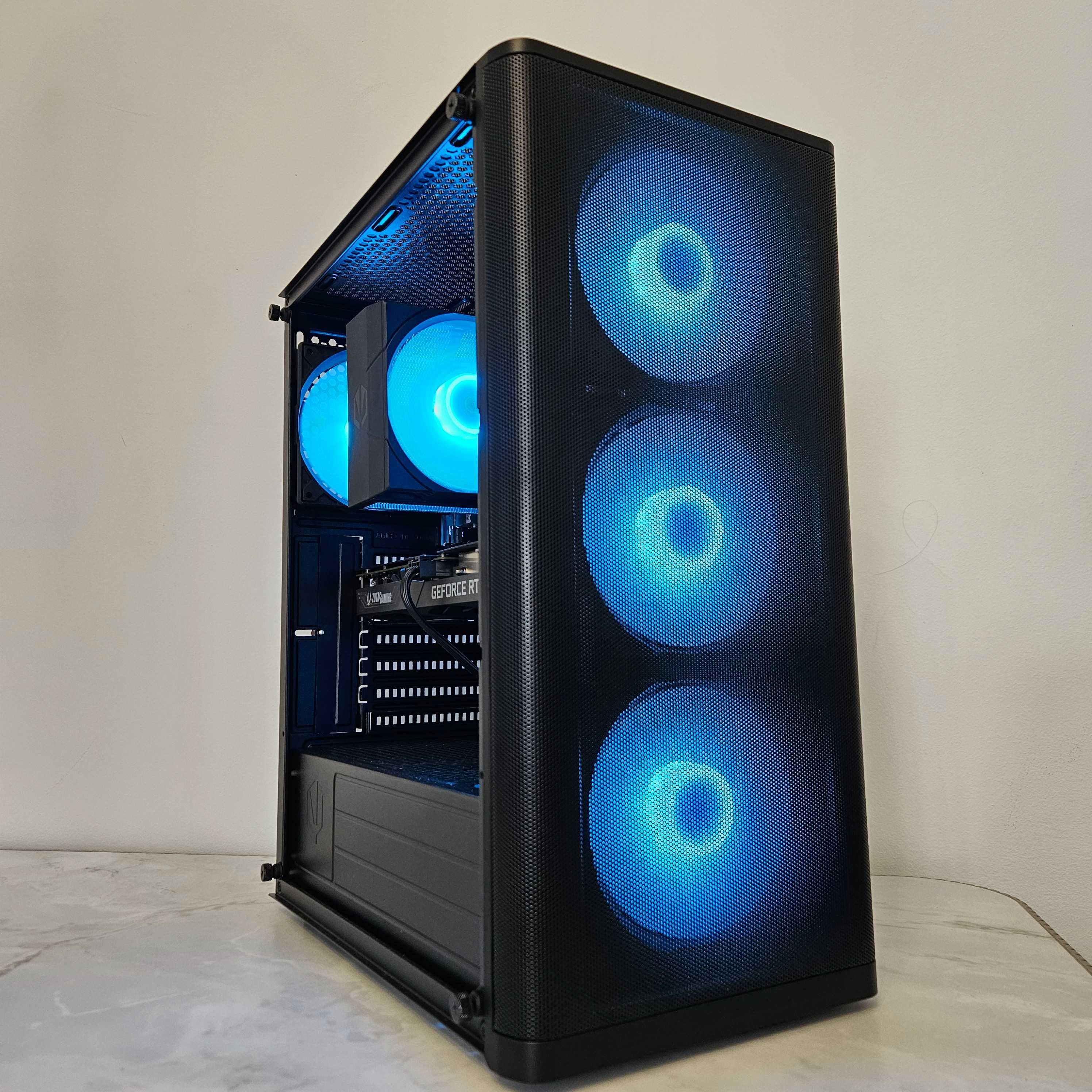 Komputer Do Gier Gamingowy RTX 3060 RYZEN 5600 32GB DDR4 1TB NVME