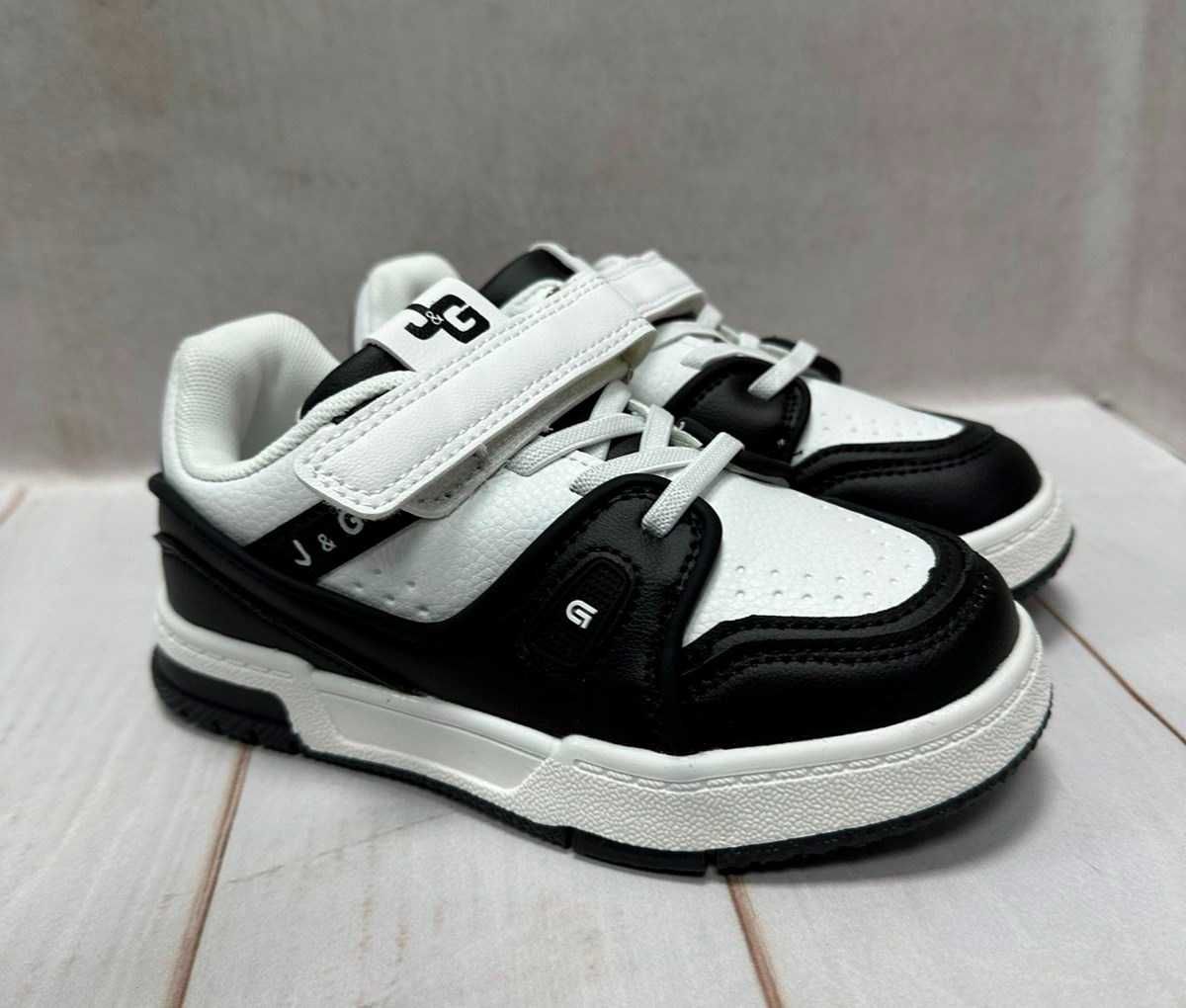 Дитячі кросівки Jong golf dc shoes white білі/чорні р31-36