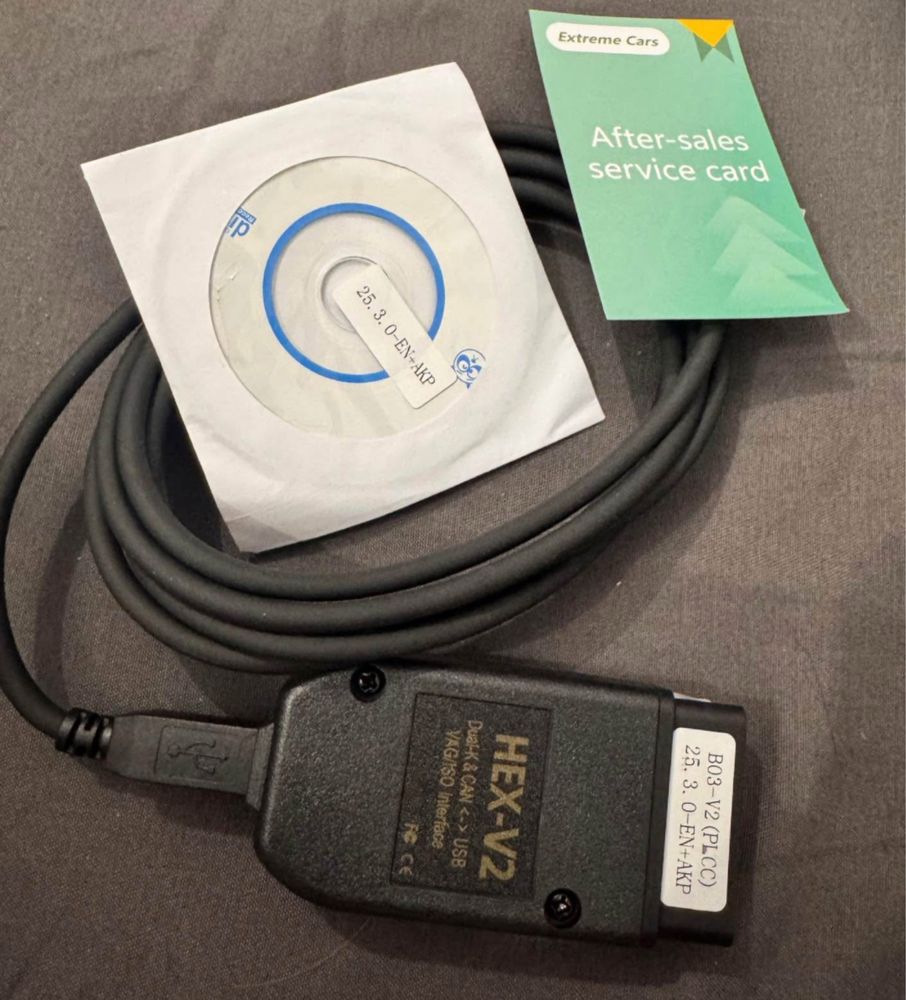 Interfejs diagnostyczny do grupy vag vcds 25.3/24.7